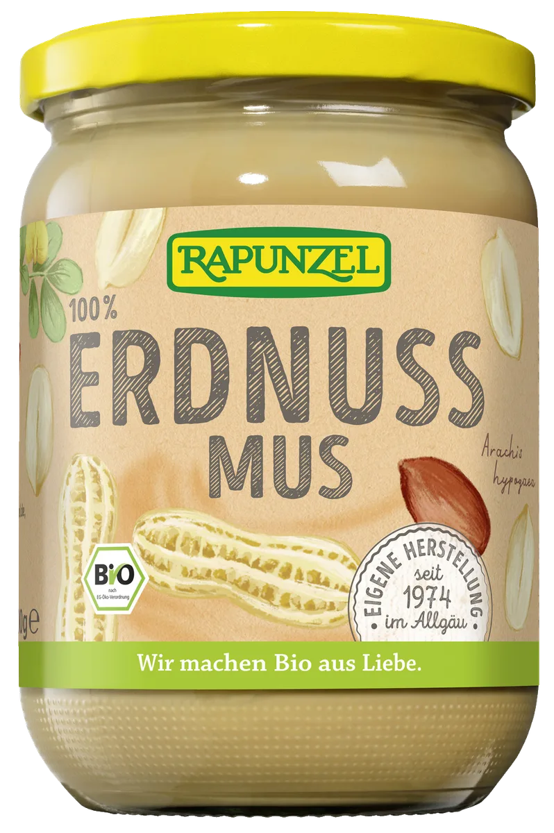 Erdnussmus fein bio (500g)