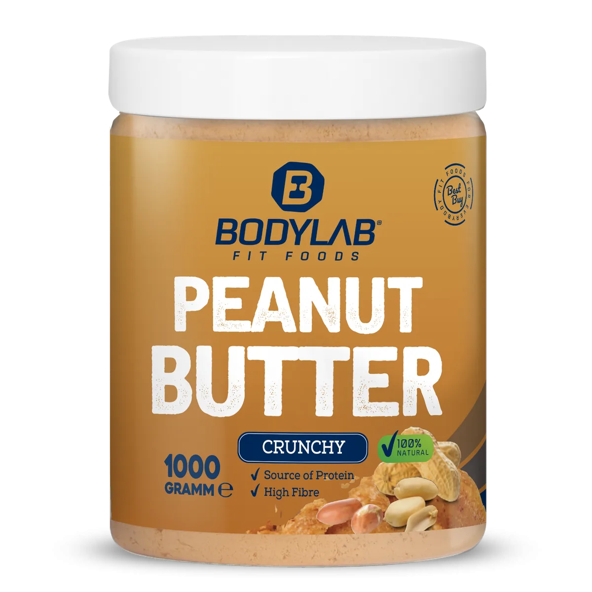 100% Peanut Butter (1000g) Smooth – Bild 2