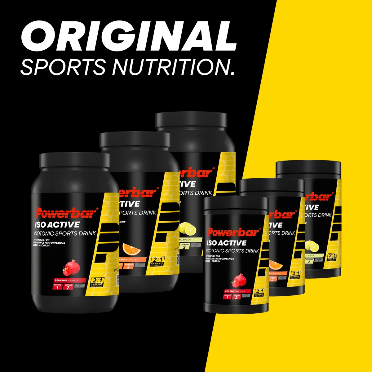 Isoactive - Isotonic Sports Drink (1320g) Red Fruit Punch – Bild 8