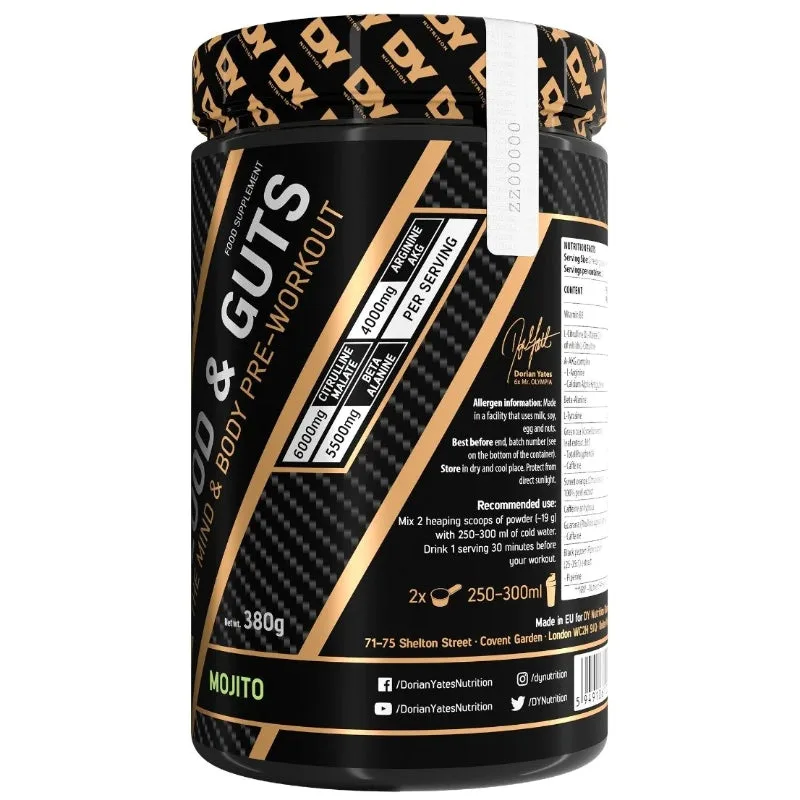 DY Nutrition Blood and Guts Pre-Workout Prometeus Punch – Bild 4