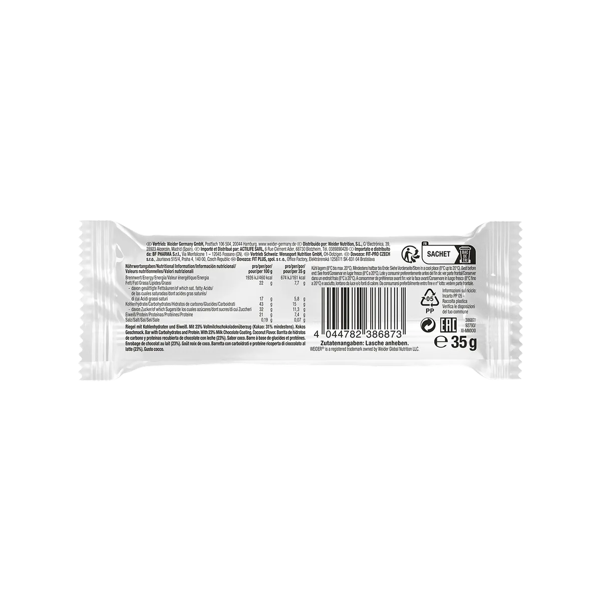 24er Box | Classic Protein Bar Kokosnuss – Bild 7