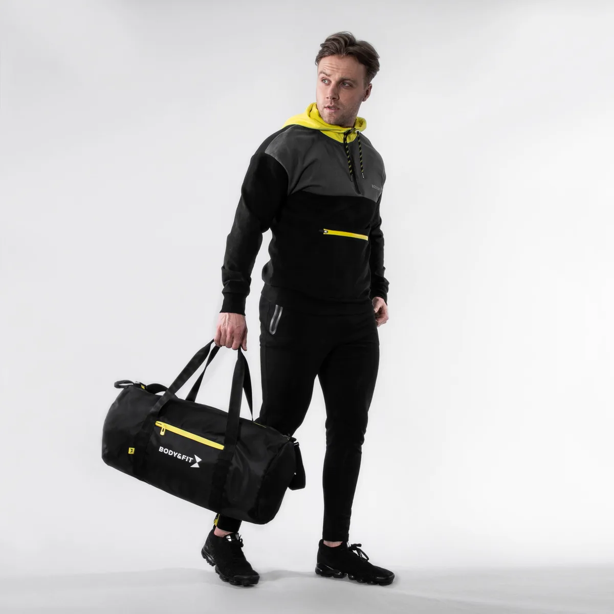Duffle Bag Deluxe Zwart – Bild 2