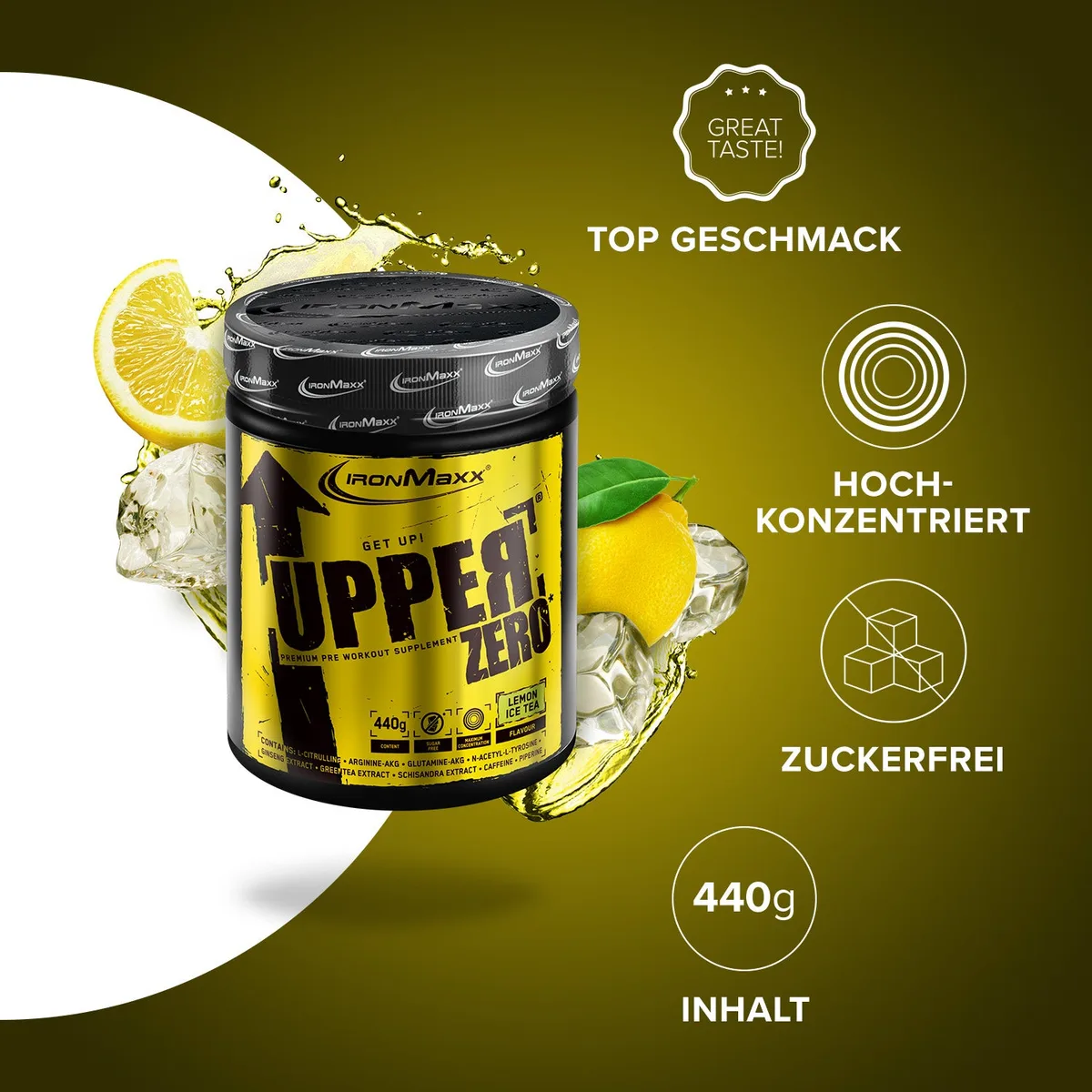 Upper® (440g) - Lemon Ice Tea – Bild 2