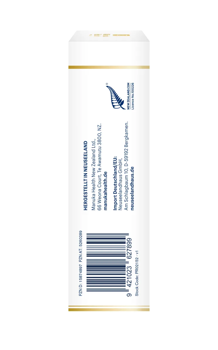 Manuka MGO 400+ Hustenbonbons (100g) Ingwer-Zitrone – Bild 7