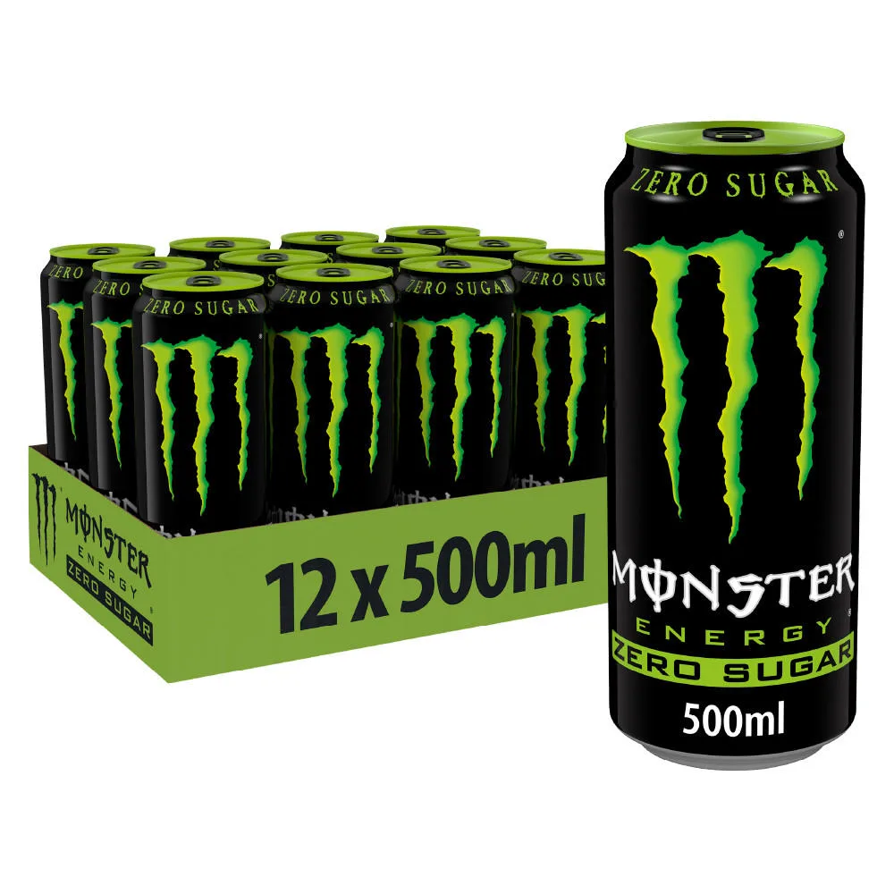 Monster Green Zero 12x500ml
