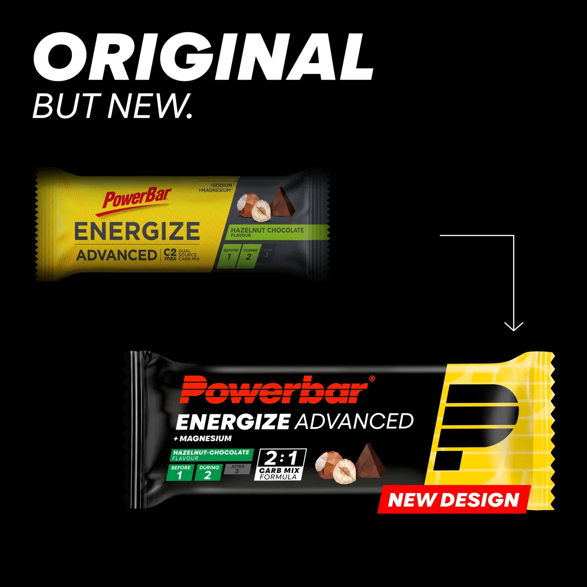 Energize Advanced (15x55g) Hazelnut Chocolate – Bild 4