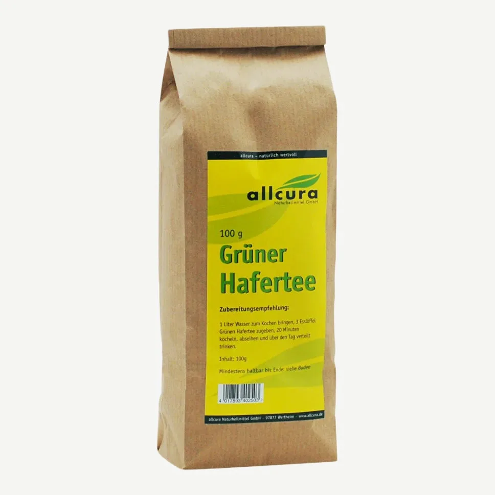 allcura Grüner Hafertee, lose Basic / 100 g