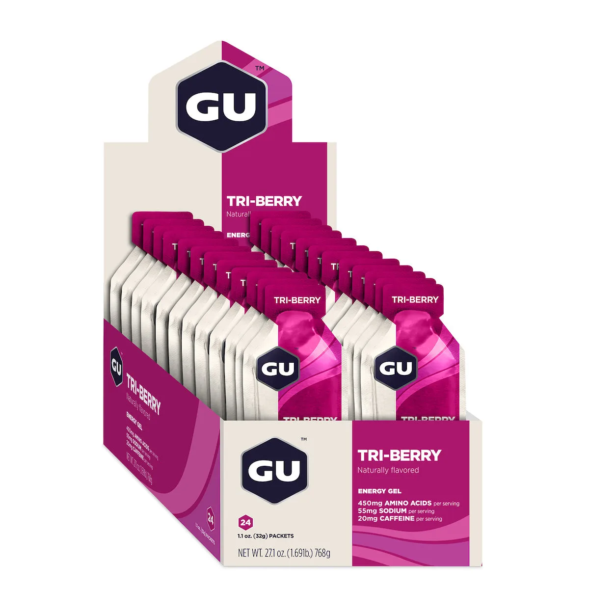 Energy Gel (24x32g) Chocolate Outrage – Bild 4