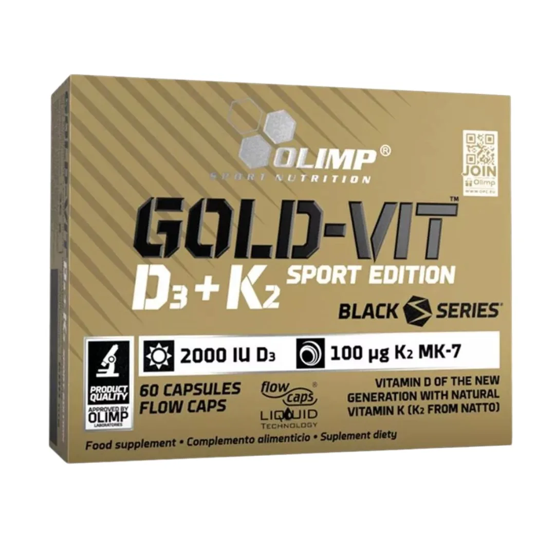 Olimp Gold-Vit D3 + K2 Sport Edition - 60 Kaps.