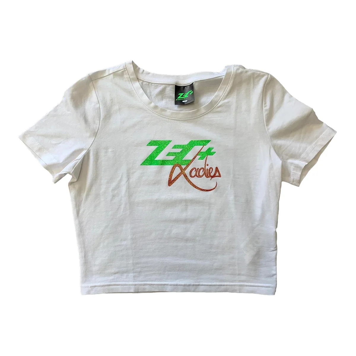 ZEC+ Ladies Glitter-Shirt Schwarz / XL – Bild 3