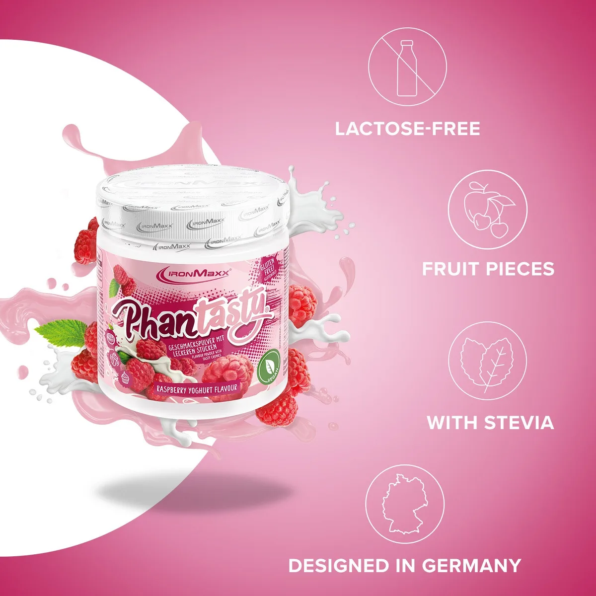 Phantasty (250g) - Raspberry Yogurt – Bild 2