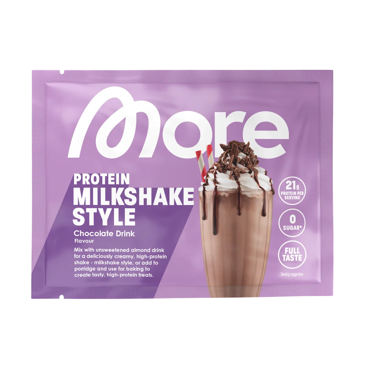 More Protein Milkshake Style Strawberry / 600g – Bild 7