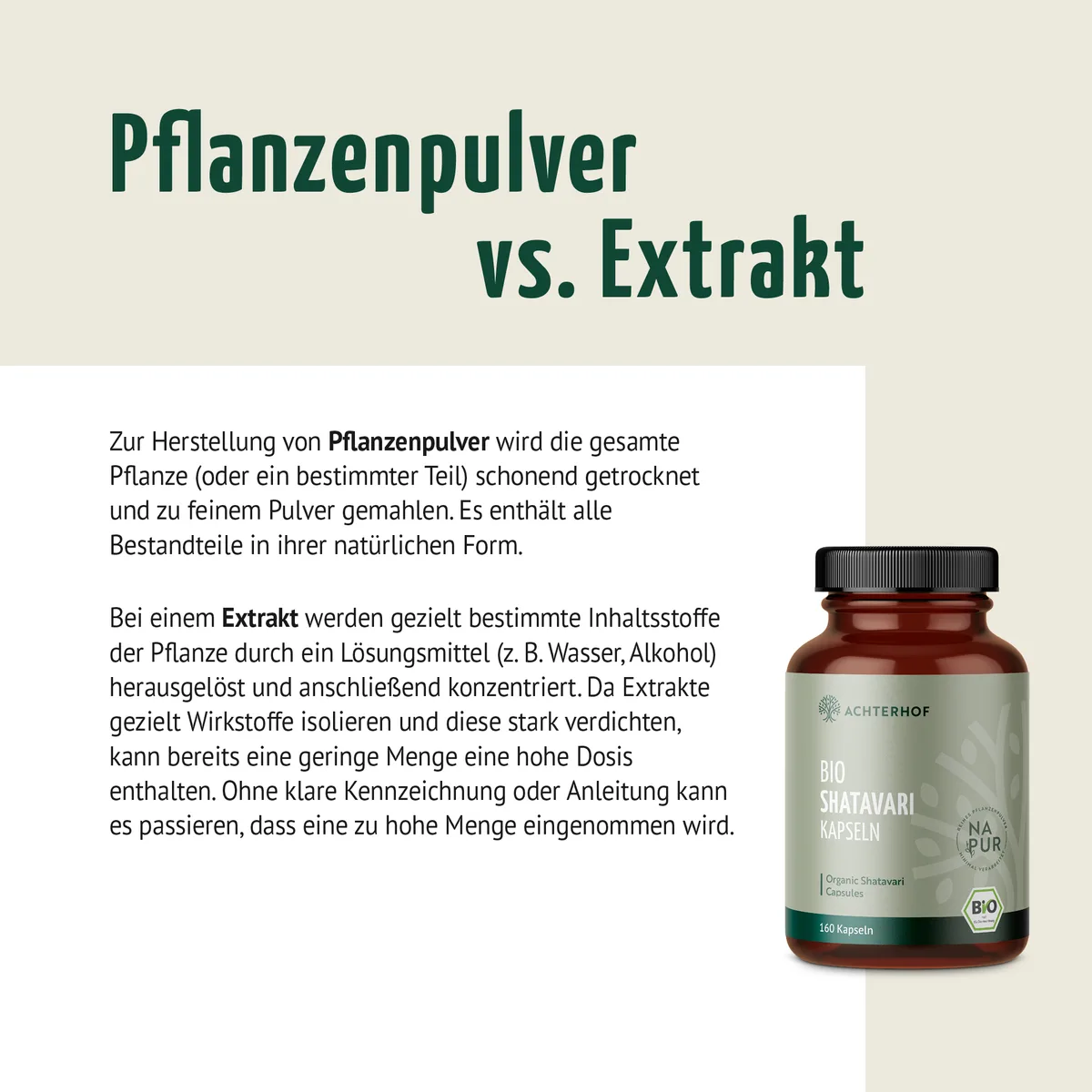 Shatavari Kapseln Bio (160 Kapseln) – Bild 7