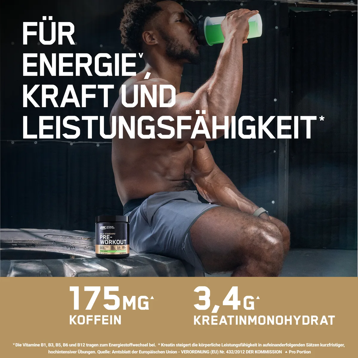 Gold Standard Pre-Work Out (330g) Fruit Punch – Bild 5