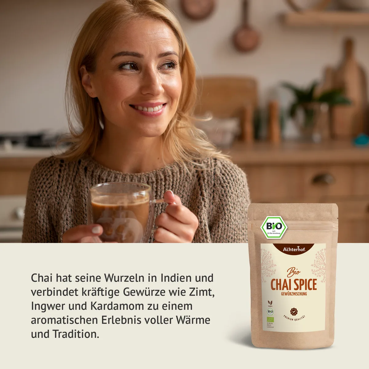 Bio Spicy Chai Latte Set – Bild 3