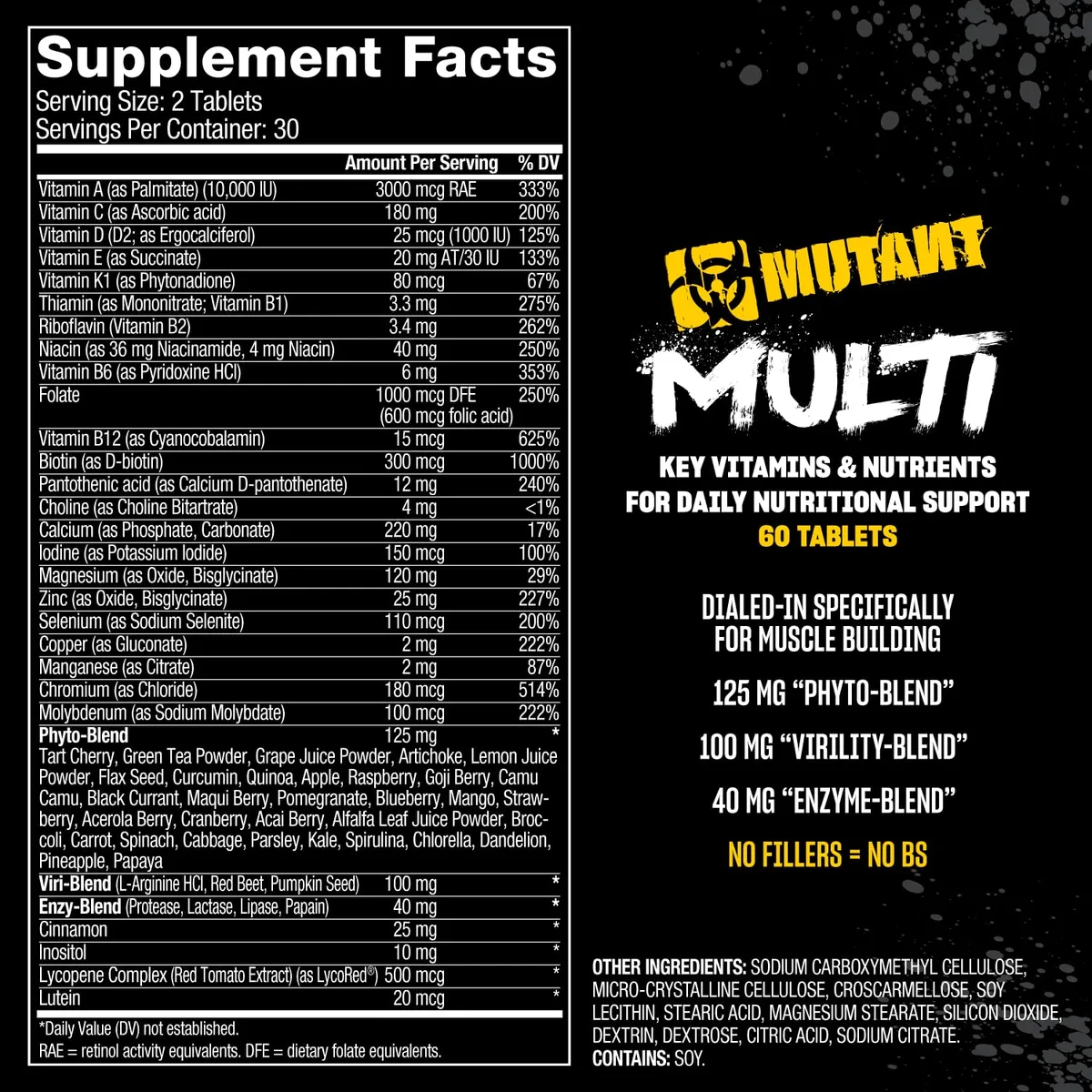 MUTANT Multi - 60 caplets – Bild 5