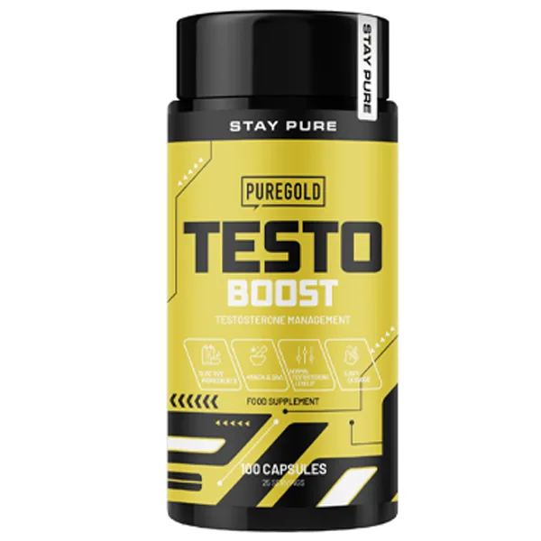 PureGold Testo Boost – Für Testosteron & Muskelaufbau