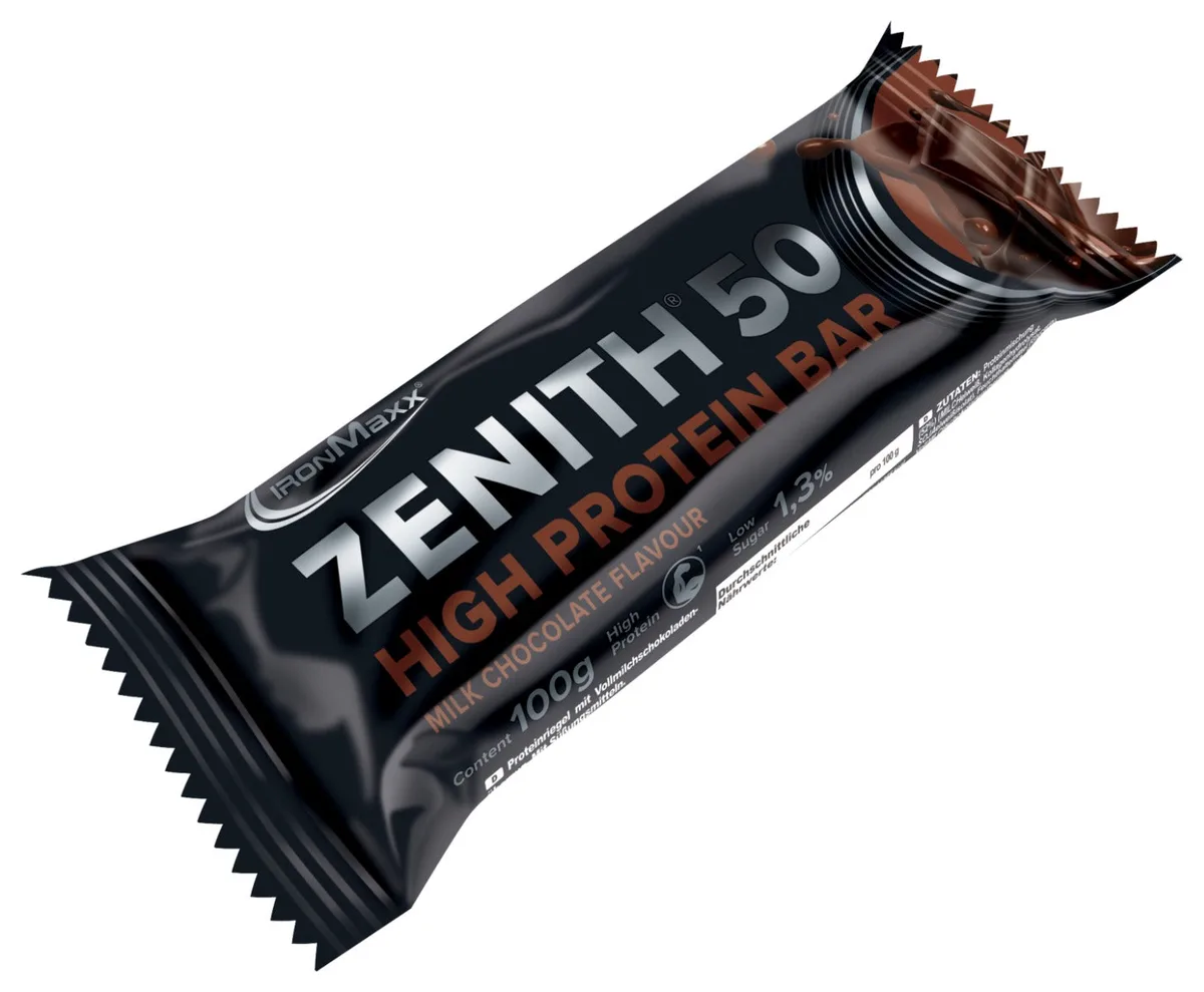 ZENITH® 50 Protein Riegel (12x100g) - Schokolade Crisp – Bild 2