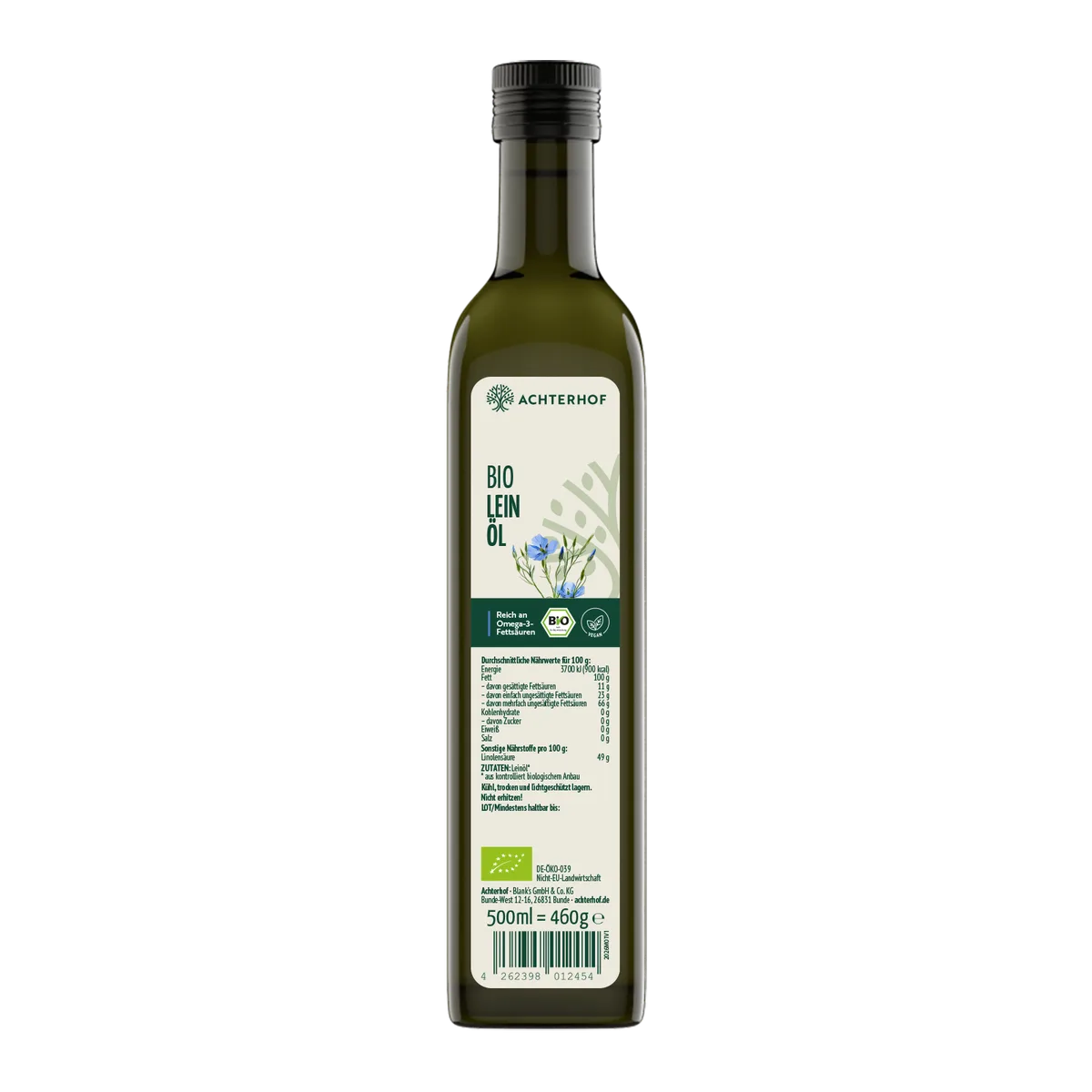 Bio Leinöl (500ml)