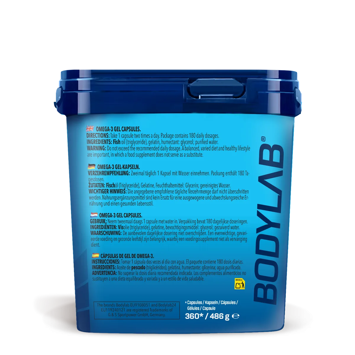 BIG PACK Omega-3 Extreme (360 Softgel Kapseln) – Bild 3