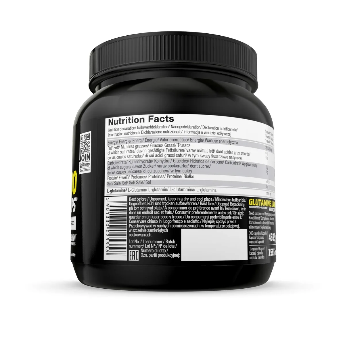 Olimp Glutamine Mega Caps - 300 Kapseln – Bild 2