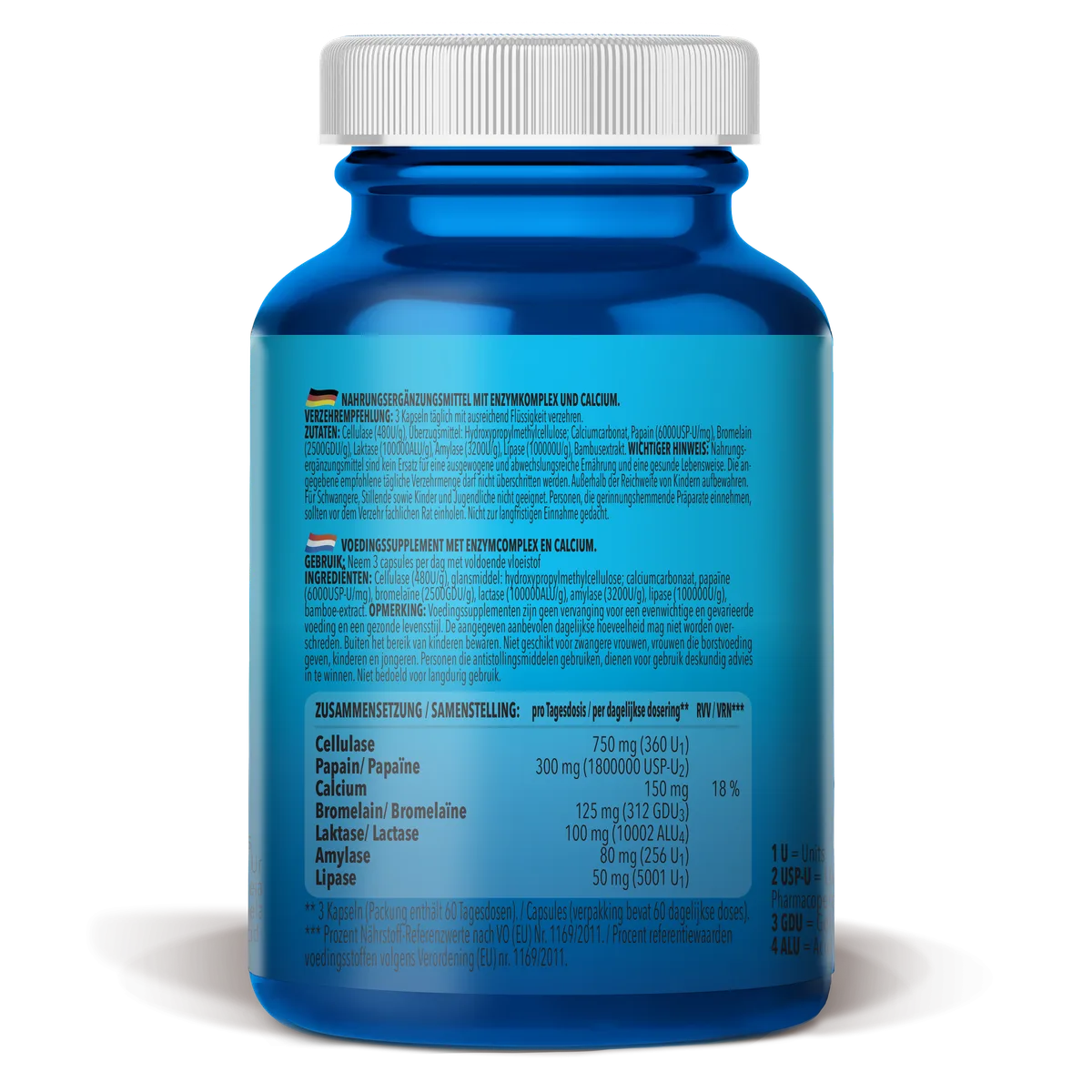 Digestive Enzyme Complex (180 Kapseln) – Bild 3