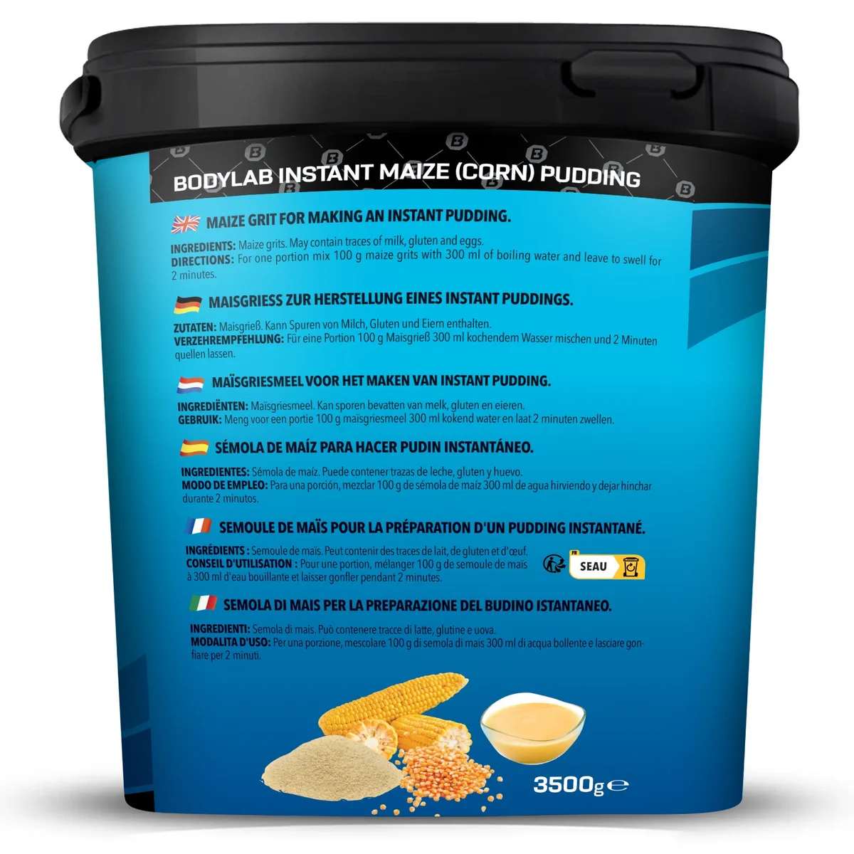 Instant Maize (corn) Pudding (3500g) – Bild 3