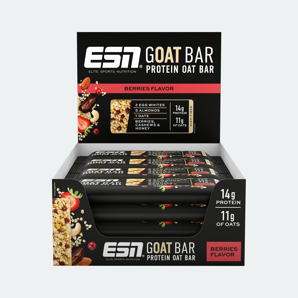 GOAT Bar Berries / 12 x 55g – Bild 2