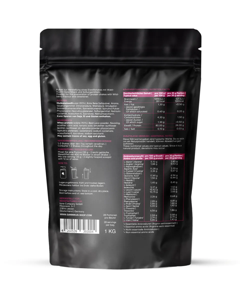 VERUM JUICE - 1kg Eistee Zitrone – Bild 4