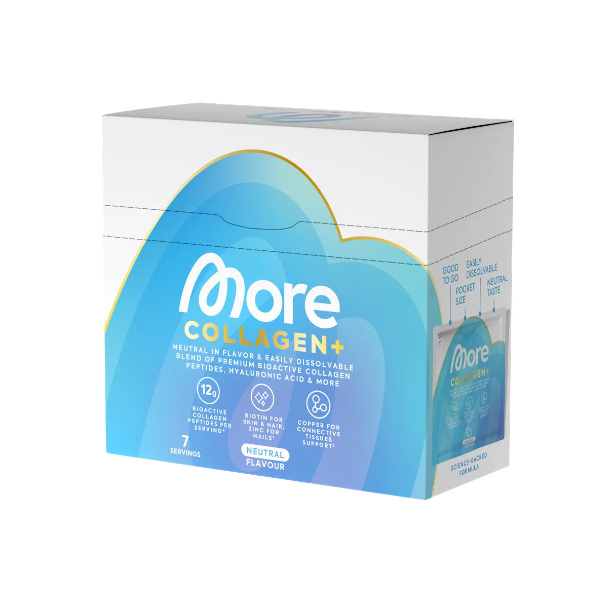 MORE Collagen+ Neutral / 15g Probe – Bild 7