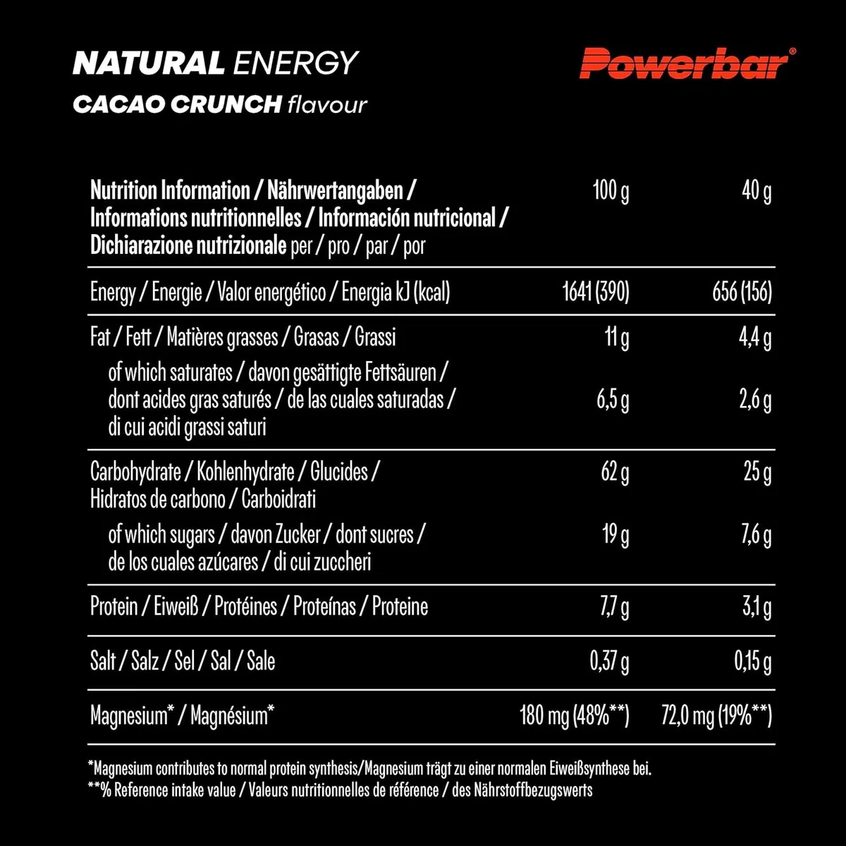 Natural Energy Cereal Bar (18x40g) Strawberry-Cranberry – Bild 3