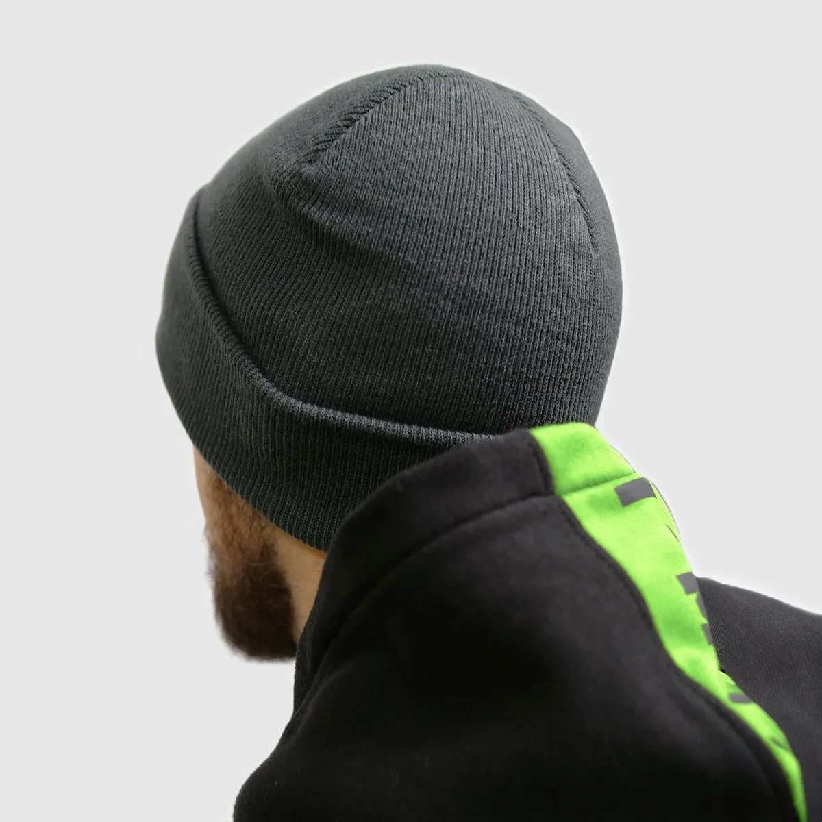 ZEC+ PREMIUM CUFFED BEANIE Grau – Bild 4