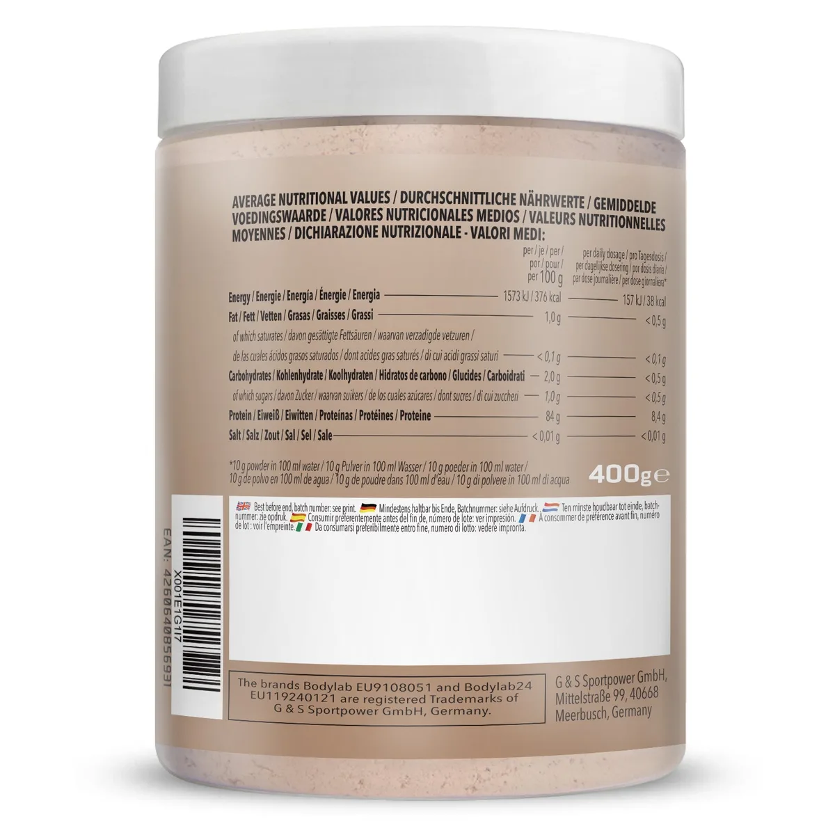 Hydrolised Collagen (400g) Neutral – Bild 8