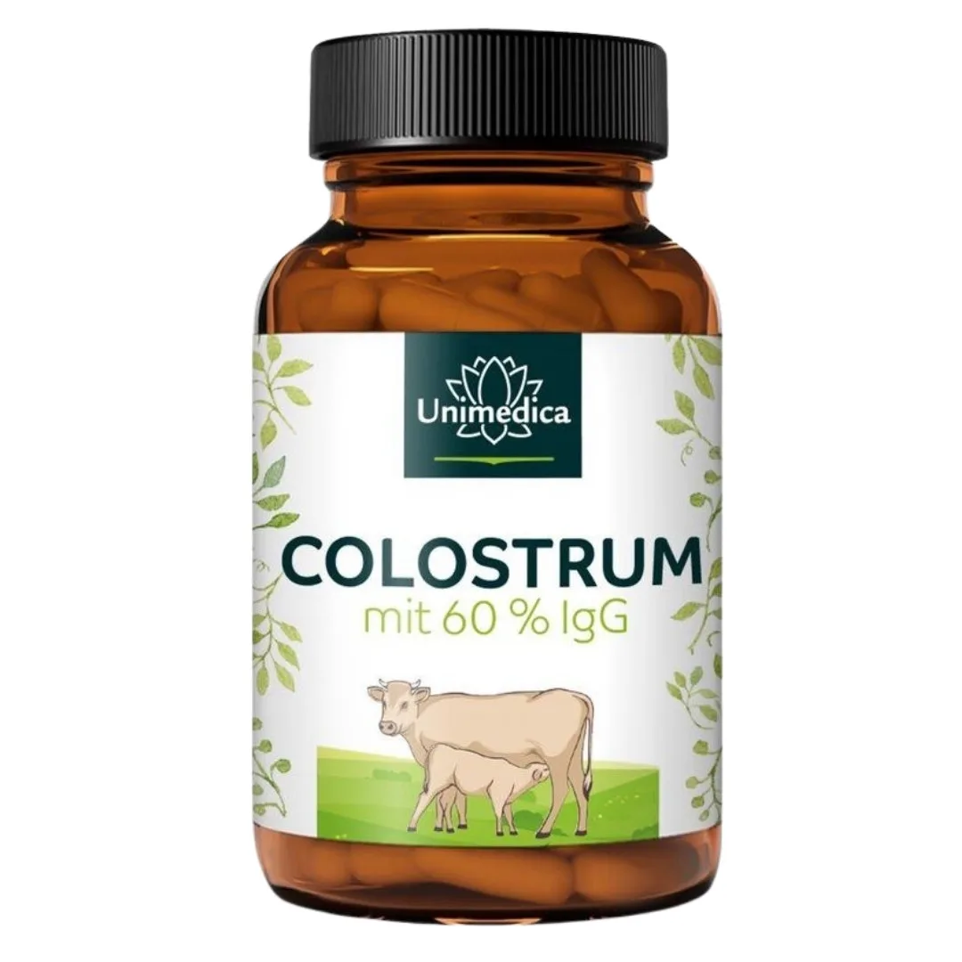 Unimedica Colostrum mit 60% IgG - 60 Vcaps.