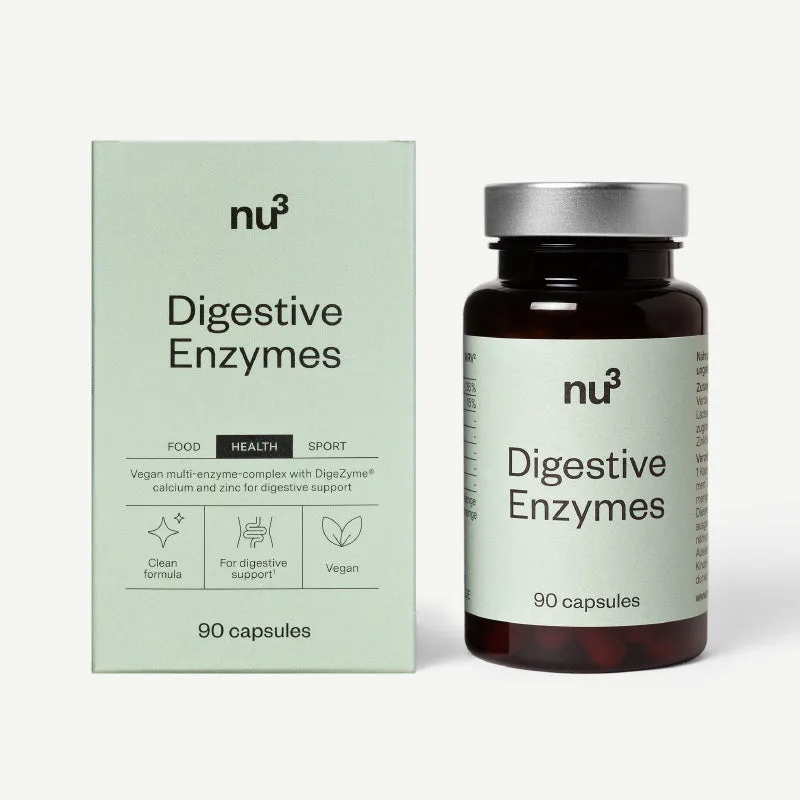 nu3 Verdauungsenzyme Basic / 90 Kapseln – Bild 2