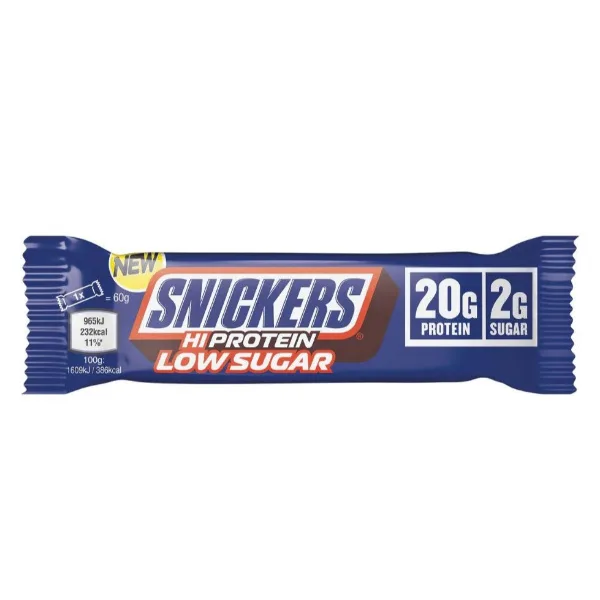 Snickers Hi Protein Low Sugar, 1 Riegel, 57g