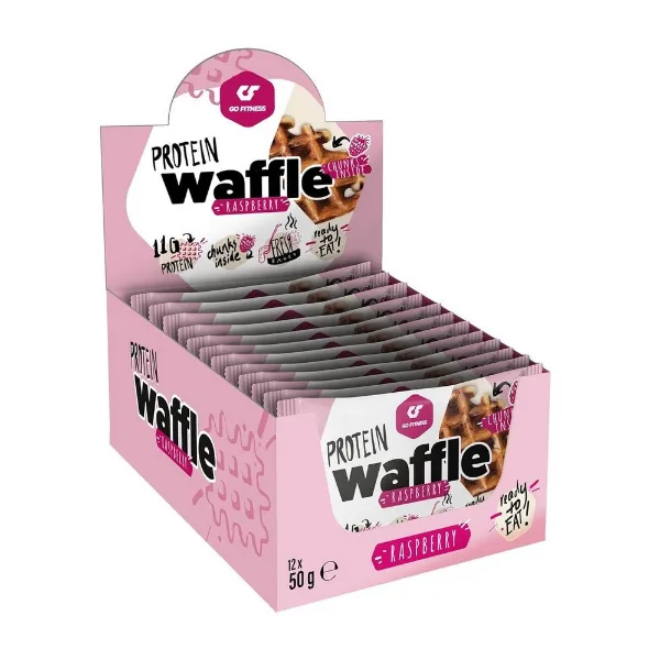 Go Fitness Protein Waffle, 12x50g im Karton