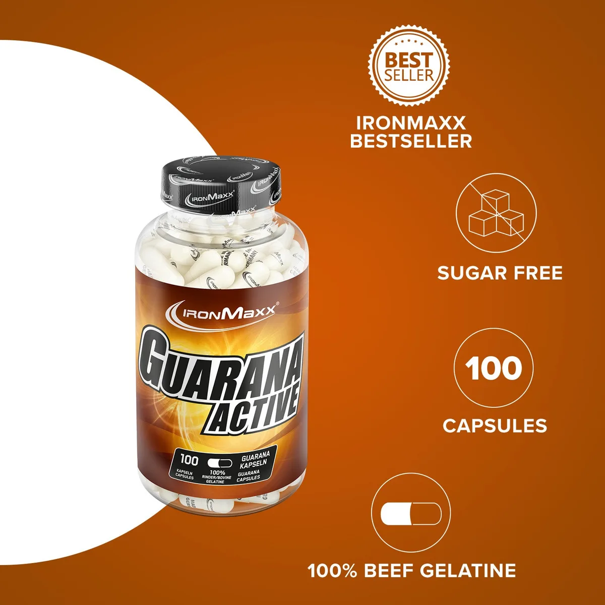 Guarana Active - 100 Kapseln – Bild 8