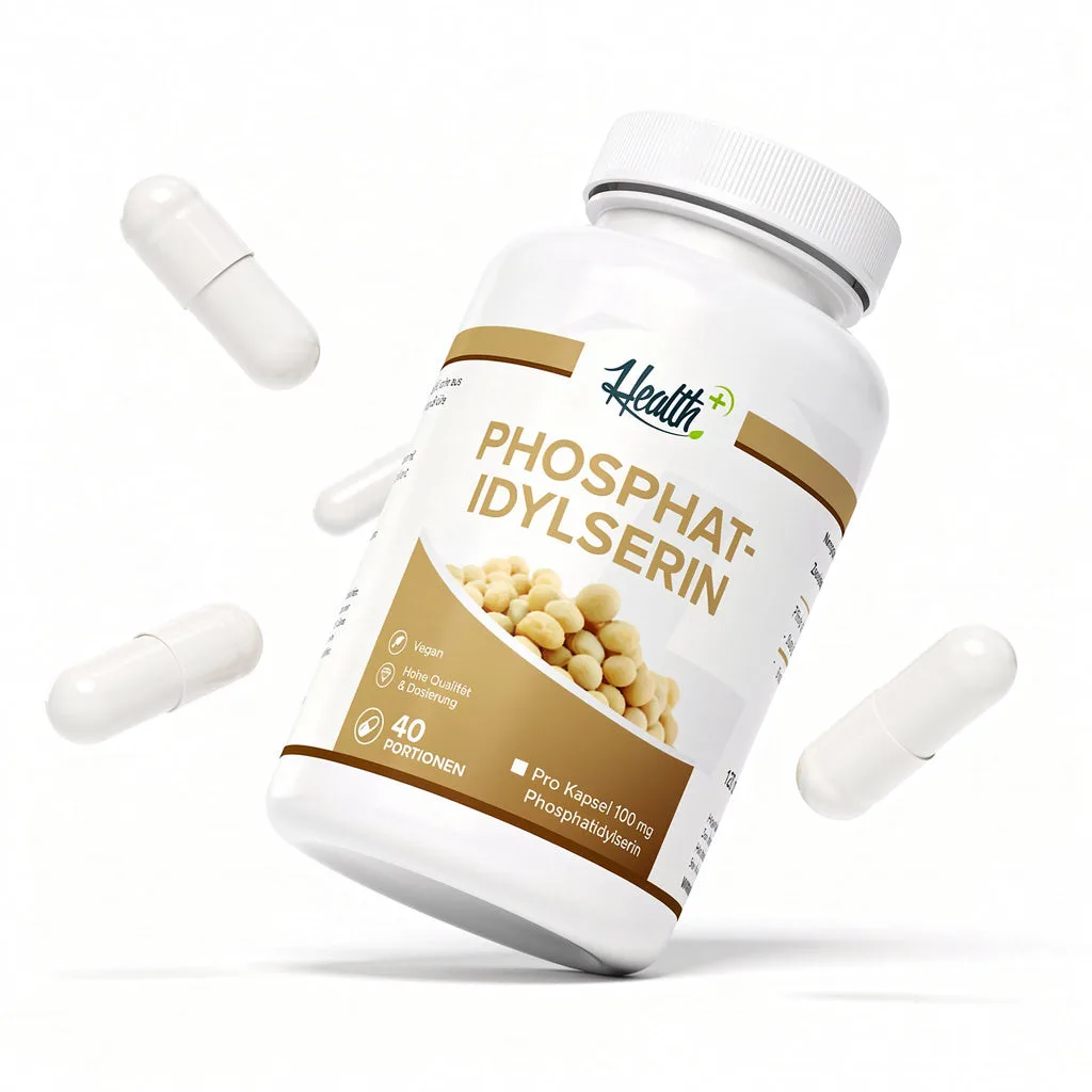 HEALTH+ PHOSPHATIDYLSERIN, 120 Kapseln (MHD) – Bild 2