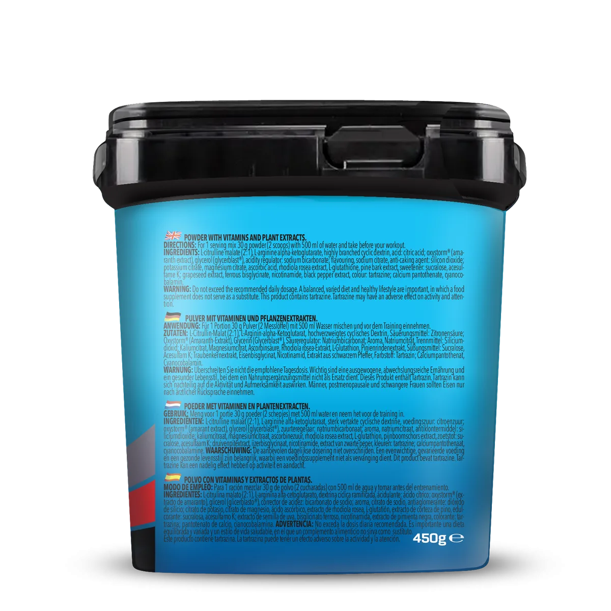 Bodybuilder Pump Pre Workout (450g) Tropical – Bild 7