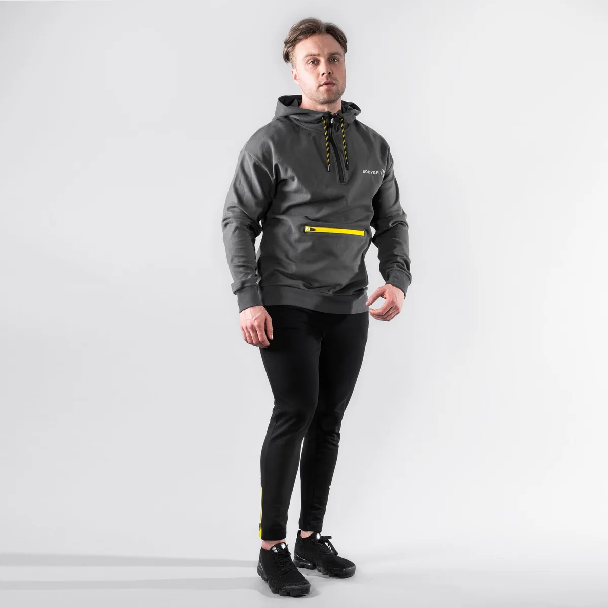 Hero tech Hoodie Grijs / L – Bild 2
