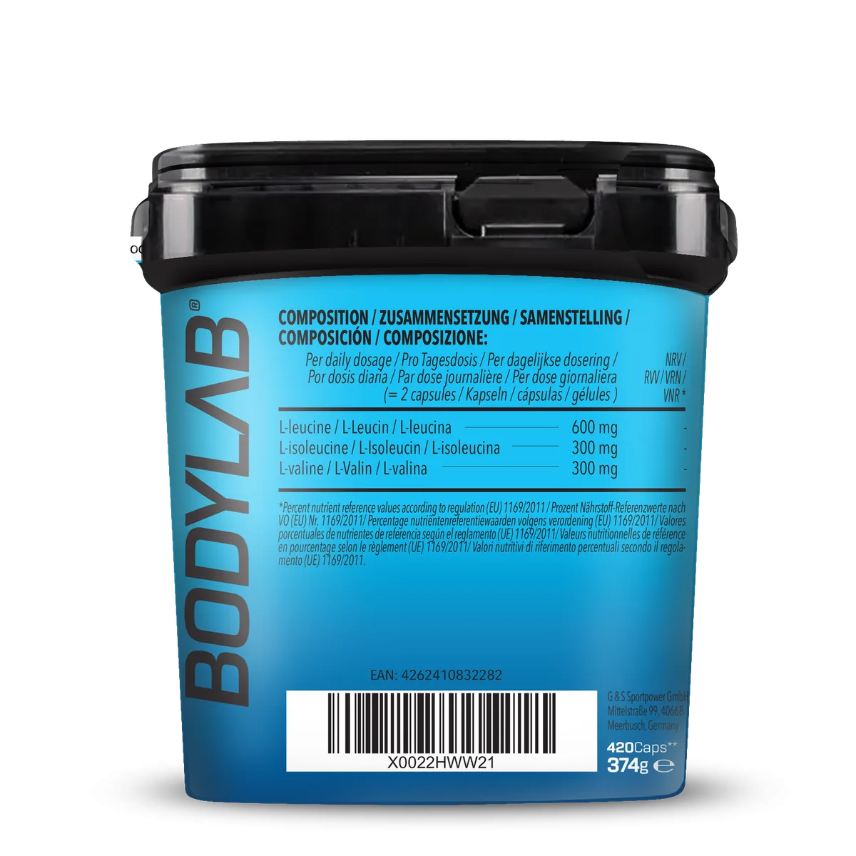 BIG PACK BCAA (420 Kapseln) – Bild 2