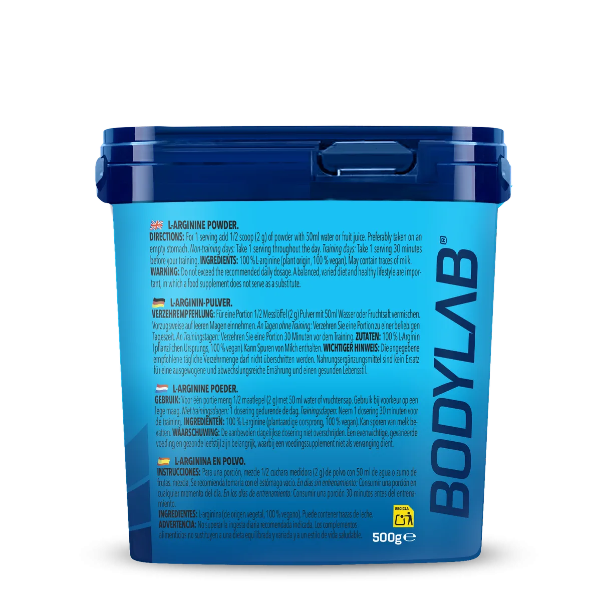 Arginine Powder (500g) – Bild 2