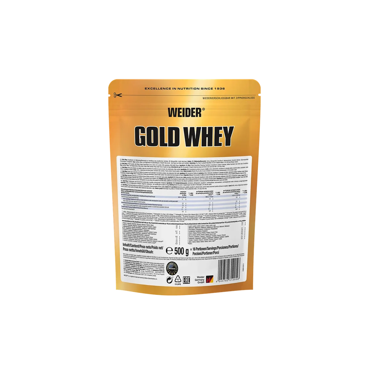 Gold Whey Vanilla / 500g – Bild 7
