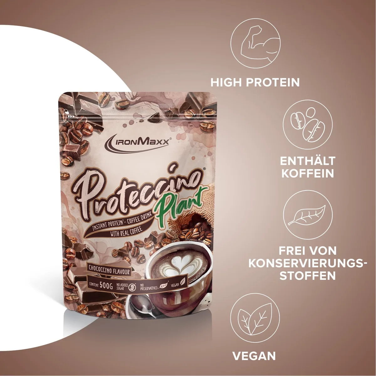 Proteccino Plant (500g) - Chococcino – Bild 2