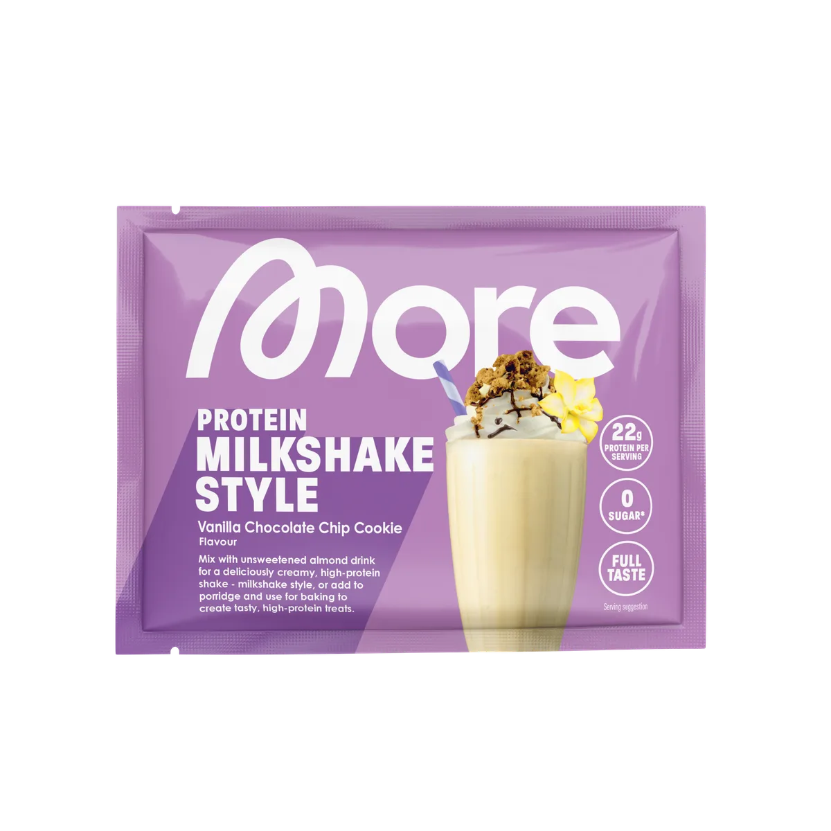 More Protein Milkshake Style Neutral / 25g Probe – Bild 8