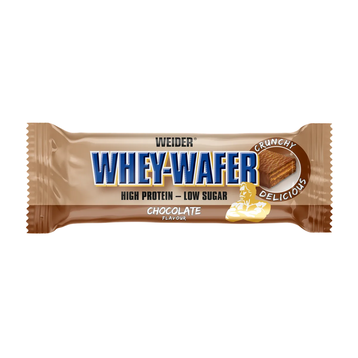 Whey Wafer Bar (12x35g) Stracciatella – Bild 8