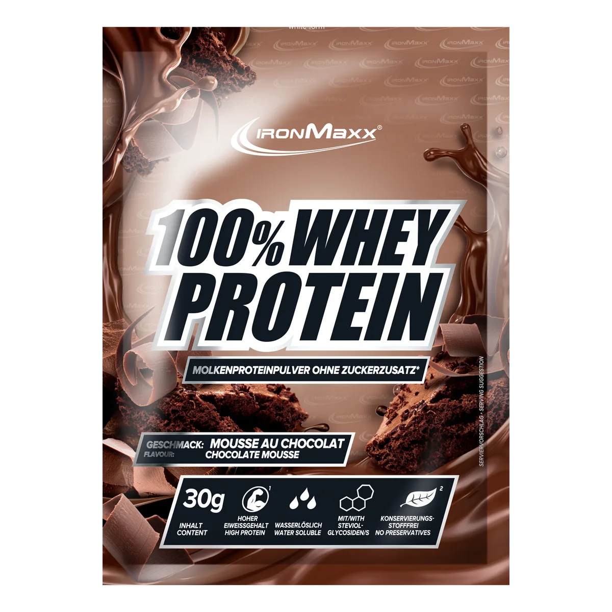 100% Whey Protein (30g) - Mousse au Chocolate