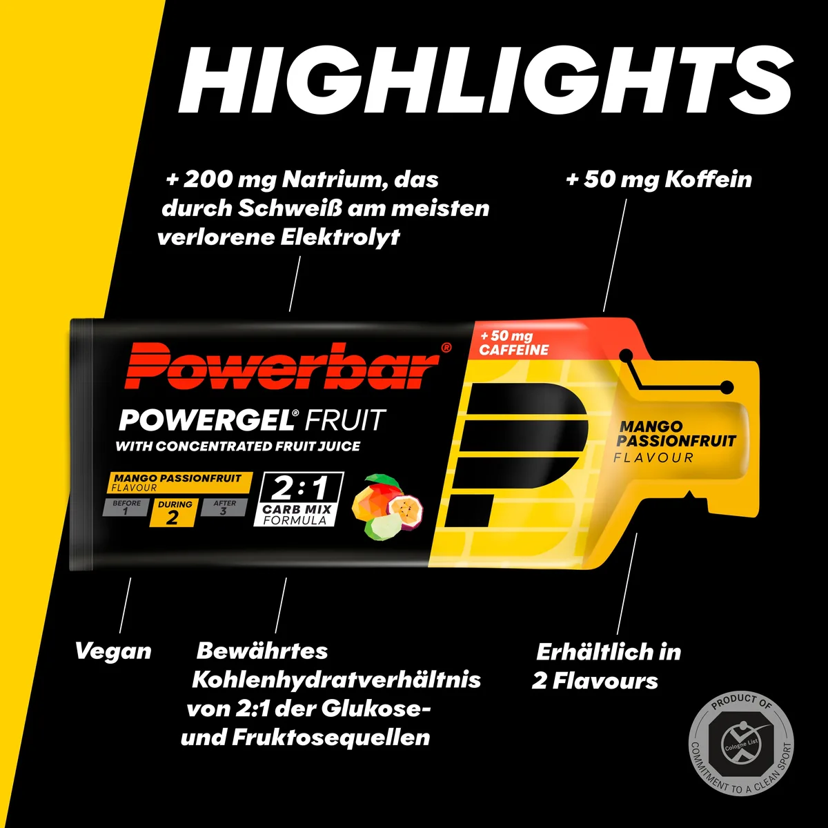 PowerGel Original (24x41g) Espresso mit Koffein – Bild 5