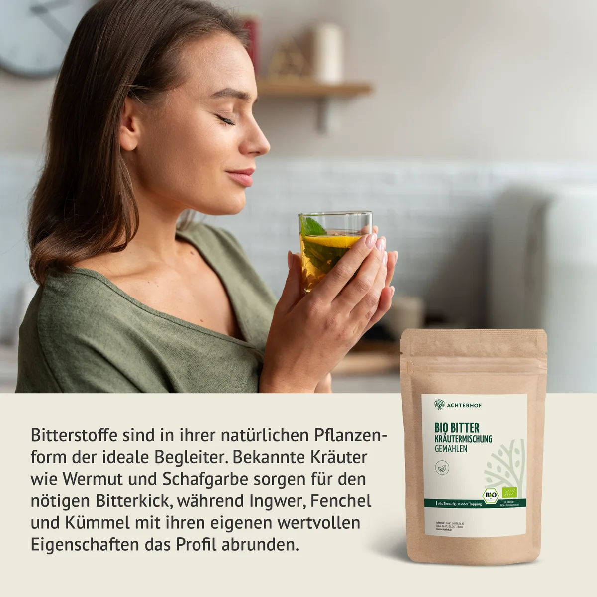 Bio Bitter Kräutermischung gemahlen (100g) – Bild 4